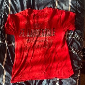 Quality & Tradition, Size Medium, Red Shirt